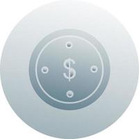 dollar mynt vektor ikon