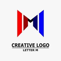 Brief m Logo, Brief m Symbol im ein Kasten. abstrakt Geschäft Logo Symbol Design Vorlage vektor