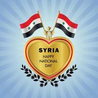 syrien nationell dag , nationell dag kakor vektor