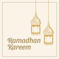 Ramadan kareem Banner vektor