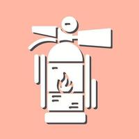 brandsläckare vektor ikon