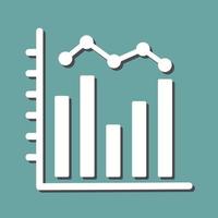 histogram vektor ikon