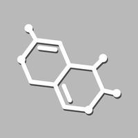 Molekül-Vektor-Symbol vektor