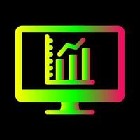 Diagram vektor ikon