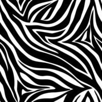 vektor djur print. zebra prydnad. seamless mönster