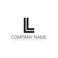 l Logo, l Brief Logo Design, l Initiale Logo vektor