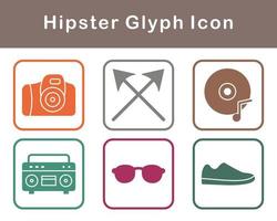 Hipster Vektor Symbol einstellen