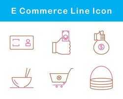 E-Commerce-Vektor-Icon-Set vektor