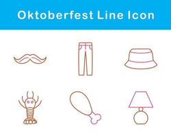 Oktoberfest Vektor Symbol einstellen