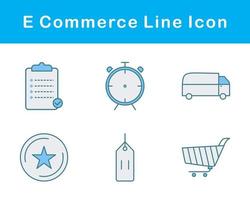 E-Commerce-Vektor-Icon-Set vektor