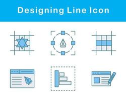 design vektor ikon uppsättning