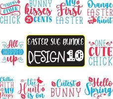 Ostern-Svg-Bundle vektor