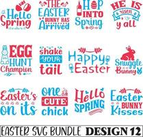 Ostern-Svg-Bundle vektor