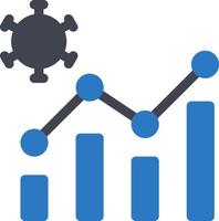 analytische vektorillustration auf einem hintergrund. hochwertige symbole. vektorikonen für konzept und grafikdesign. vektor