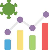 analytisk vektorillustration på en background.premium kvalitet symbols.vector ikoner för koncept och grafisk design. vektor