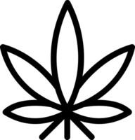 marihuana-vektorillustration auf einem hintergrund. hochwertige symbole. vektorikonen für konzept und grafikdesign. vektor