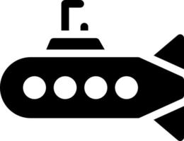 U-Boot-Vektorillustration auf einem Hintergrund. Premium-Qualitätssymbole. Vektorsymbole für Konzept und Grafikdesign. vektor