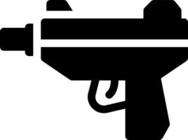 Pistolenvektorillustration auf einem Hintergrund. Premium-Qualitätssymbole. Vektorsymbole für Konzept und Grafikdesign. vektor