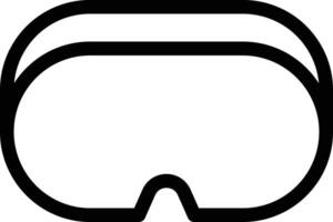 vr Brille Vektor Illustration auf ein hintergrund.premium Qualität symbole.vektor Symbole zum Konzept und Grafik Design.