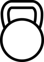 Kettlebell Vektor Illustration auf ein hintergrund.premium Qualität symbole.vektor Symbole zum Konzept und Grafik Design.