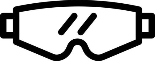 brillenvektorillustration auf einem hintergrund. hochwertige symbole. vektorikonen für konzept und grafikdesign. vektor