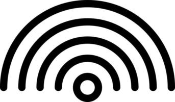 wifi-vektorillustration auf einem hintergrund. hochwertige symbole. vektorikonen für konzept und grafikdesign. vektor