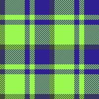 Muster Stoff Plaid. Textur Hintergrund überprüfen. Textil- Vektor Tartan nahtlos.