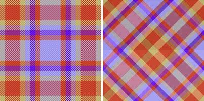 tyg mönster textur. sömlös pläd tartan. vektor textil- bakgrund kolla upp.