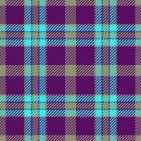 Stoff Textil- Vektor. Textur Hintergrund nahtlos. Tartan Plaid Muster überprüfen. vektor