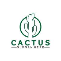Kaktus Logo Vorlage Design Vektor, Design Konzept, kreativ Symbol, Symbol vektor