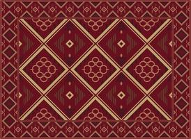 modern orientalisk mattor, boho persisk matta levande rum afrikansk etnisk aztec stil design för skriva ut tyg mattor, handdukar, näsdukar, halsdukar matta, vektor