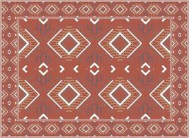 persisch Teppich Muster, Motiv ethnisch nahtlos Muster modern persisch Teppich, afrikanisch ethnisch aztekisch Stil Design zum drucken Stoff Teppiche, Handtücher, Taschentücher, Schals Teppich, vektor