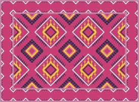 persisk matta modern levande rum, motiv etnisk sömlös mönster boho persisk matta levande rum afrikansk etnisk aztec stil design för skriva ut tyg mattor, handdukar, näsdukar, halsdukar matta, vektor