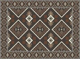 modern orientalisk mattor, scandinavian persisk matta modern afrikansk etnisk aztec stil design för skriva ut tyg mattor, handdukar, näsdukar, halsdukar matta, vektor