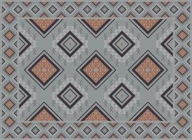 modern persisk matta, afrikansk motiv modern persisk matta, afrikansk etnisk aztec stil design för skriva ut tyg mattor, handdukar, näsdukar, halsdukar matta, vektor