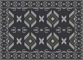 Antiquität persisch Teppich, afrikanisch ethnisch nahtlos Muster skandinavisch persisch Teppich modern afrikanisch ethnisch aztekisch Stil Design zum drucken Stoff Teppiche, Handtücher, Taschentücher, Schals Teppich, vektor