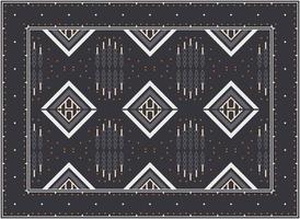 modern orientalisch Teppiche, afrikanisch Motiv Boho persisch Teppich Leben Zimmer afrikanisch ethnisch aztekisch Stil Design zum drucken Stoff Teppiche, Handtücher, Taschentücher, Schals Teppich, vektor