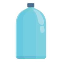 mineral vatten flaska ikon tecknad serie vektor. service leverans vektor