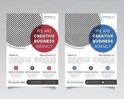 företags affärer flygblad affisch broschyr broschyr täcka design layout bakgrund, två färger schema, vektormall i a4 storlek vektor