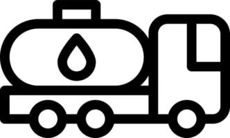 vatten tankfartyg vektor illustration på en bakgrund.premium kvalitet symbols.vector ikoner för begrepp och grafisk design.