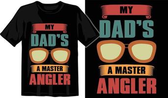 bäst pappa någonsin t-shirt design. pappa skämt entusiast t-shirt design. far av de år t-shirt design. stolt pappa av en barn t-shirt design. världens störst pappa t-shirt design vektor