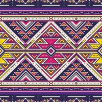 einheimisch Muster ethnisch Muster indisch aztekisch Stammes- geometrisch Mexikaner Ornament Textil- Stoff Grafik Teppich Volk Motiv afrikanisch Zier Stickerei Boho Tradition modisch einheimisch amerikanisch Maya vektor