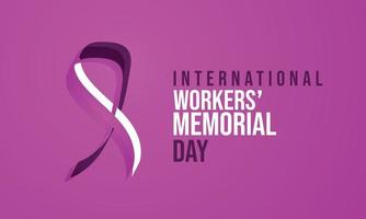 International Arbeitskräfte Denkmal Tag. Vorlage zum Hintergrund, Banner, Karte, Poster vektor