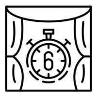 Kino Countdown Vektor Symbol