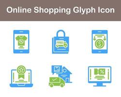 Online-Shopping-Vektor-Icon-Set vektor