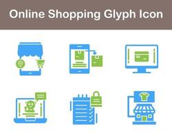 Online-Shopping-Vektor-Icon-Set vektor