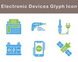elektronisch Geräte Vektor Symbol einstellen