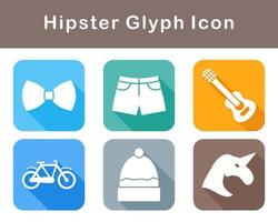 Hipster Vektor Symbol einstellen