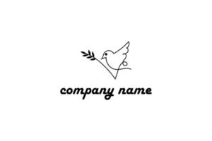 Vogel Logo, fliegend Logo Design vektor