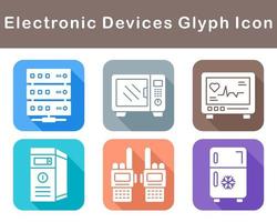 elektronisch Geräte Vektor Symbol einstellen